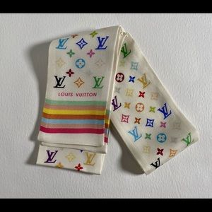 Louis Vuitton Murakami print bandeau scarf